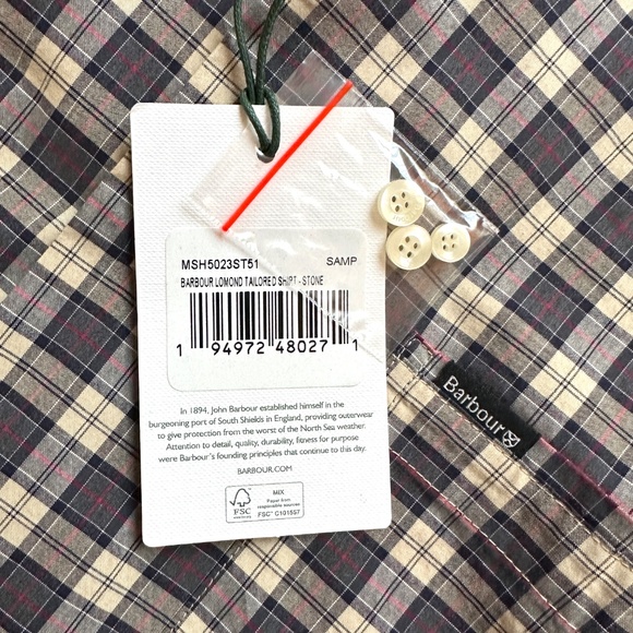 Barbour tartan shirt - Picture 6 of 8